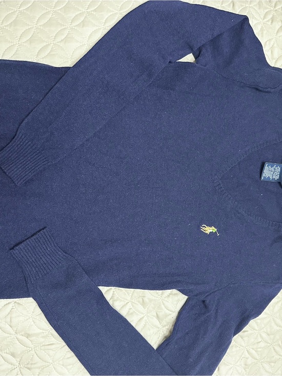 Polo Ralph Lauren Tops - Polo by Ralph Lauren Navy V-Neck Sweater